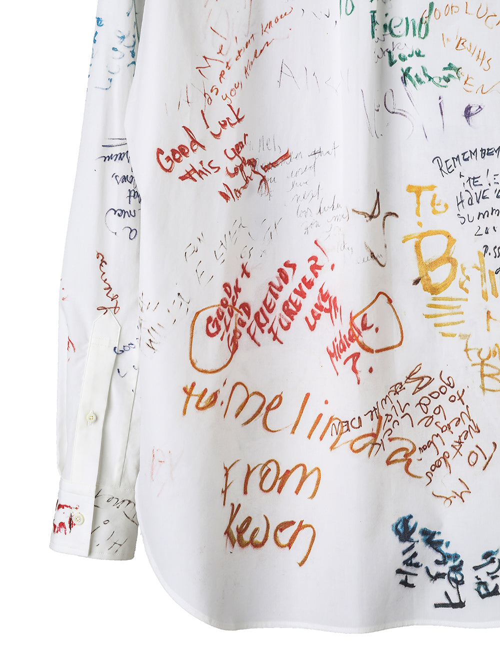 flyfront ribbon shirt.