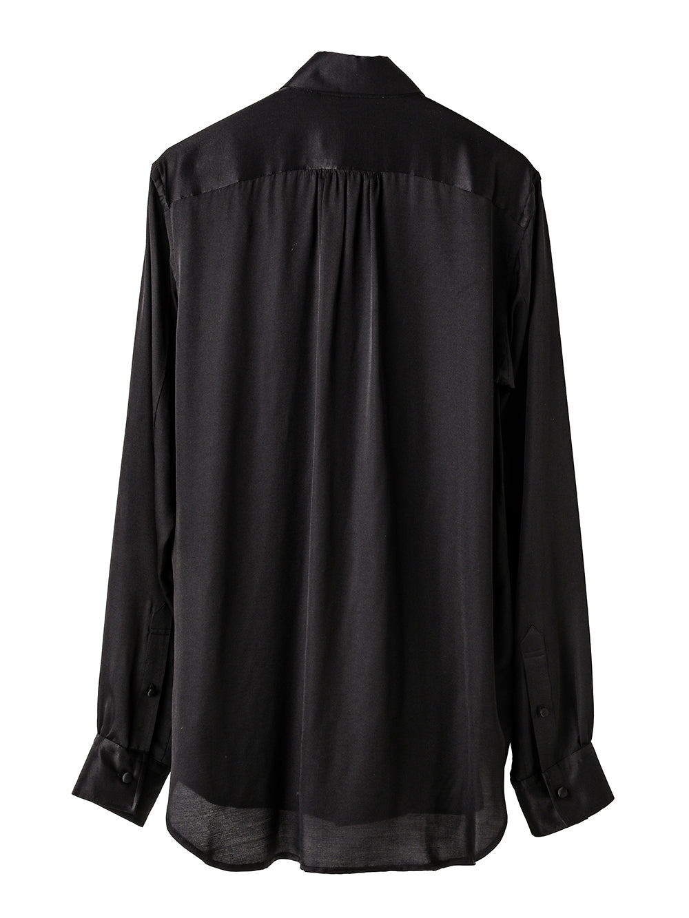 bow tie collar shirt.