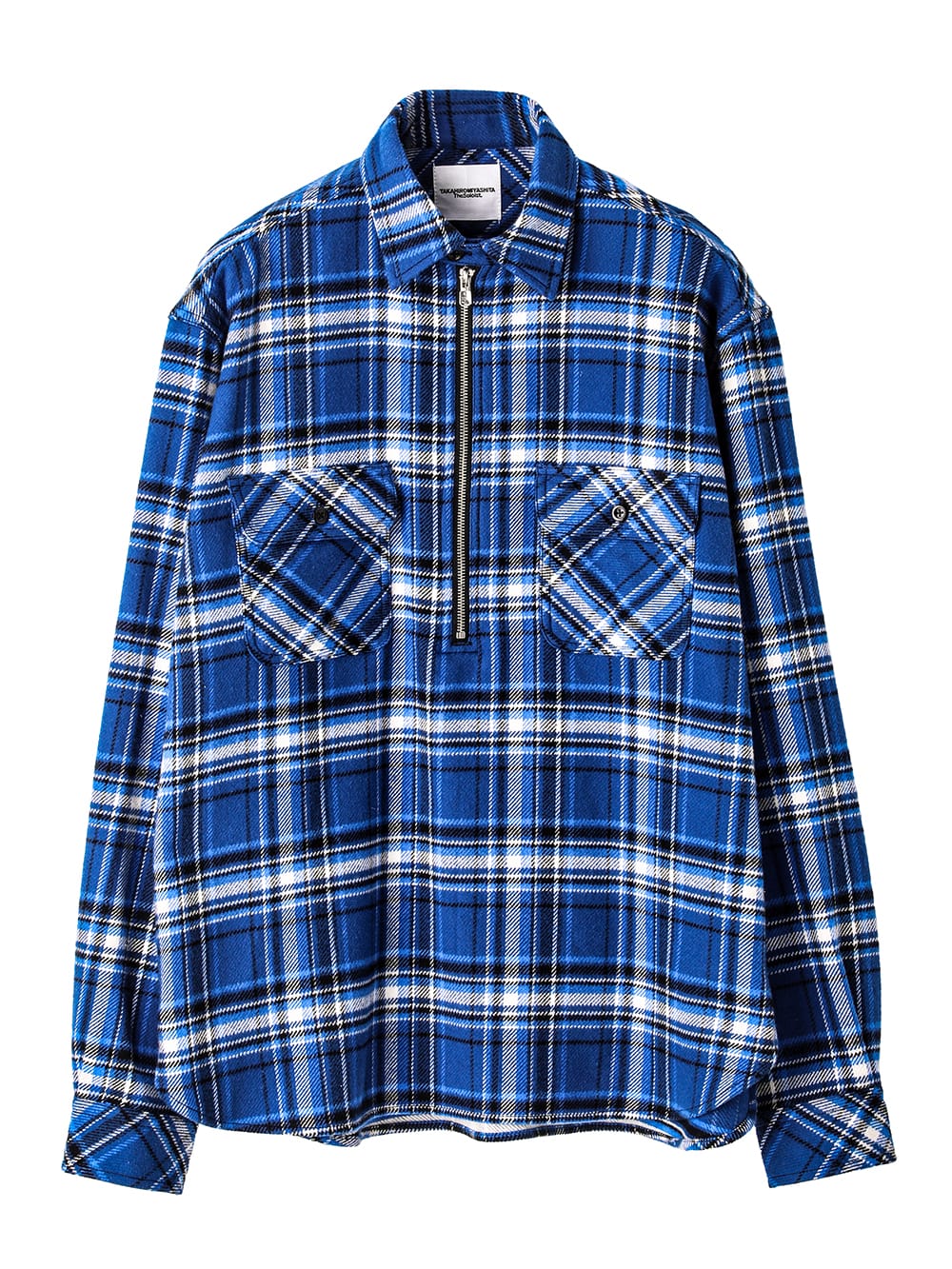 half zip pullover work shirt