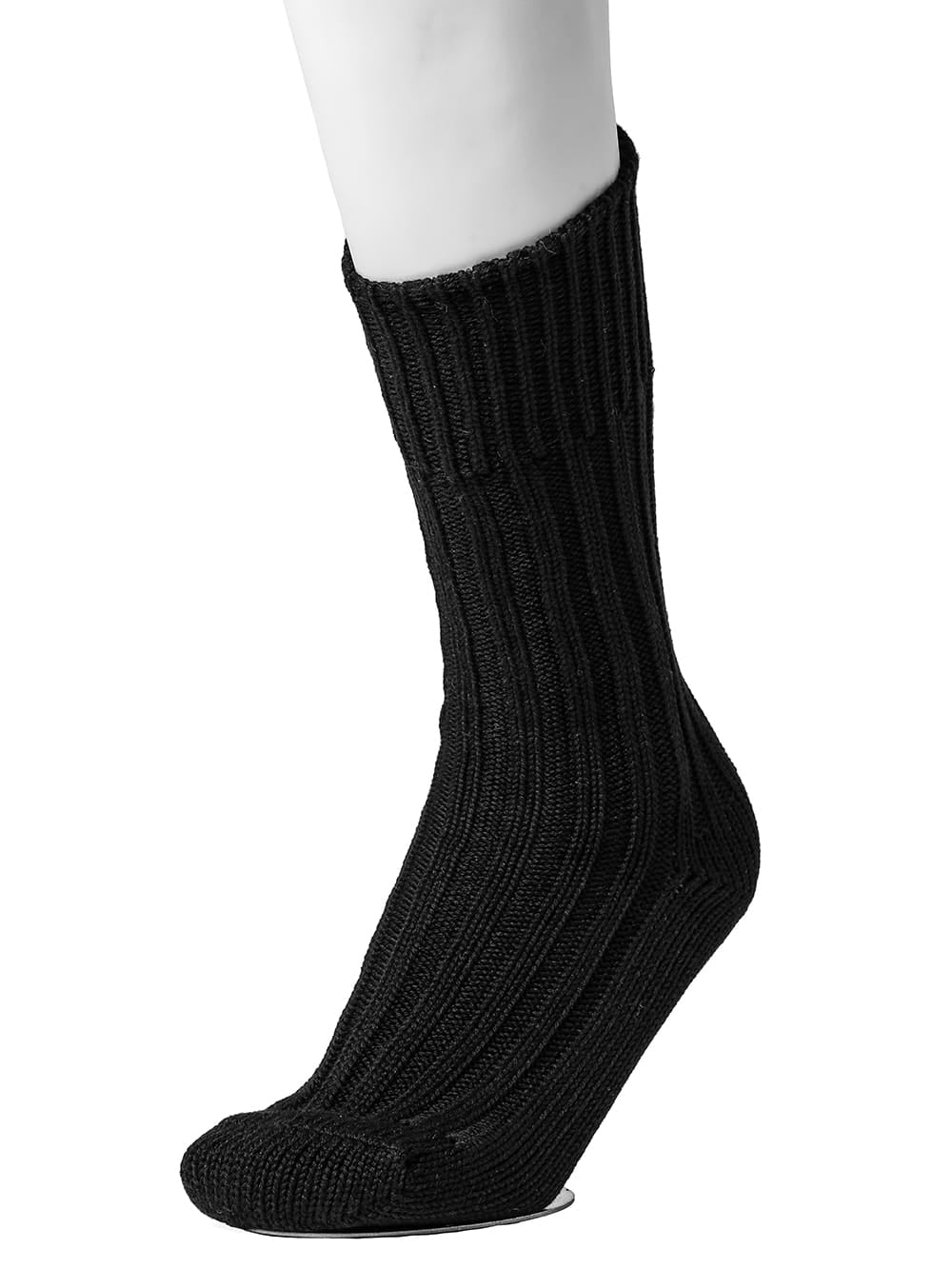 heavyweight ribbed mid socks.