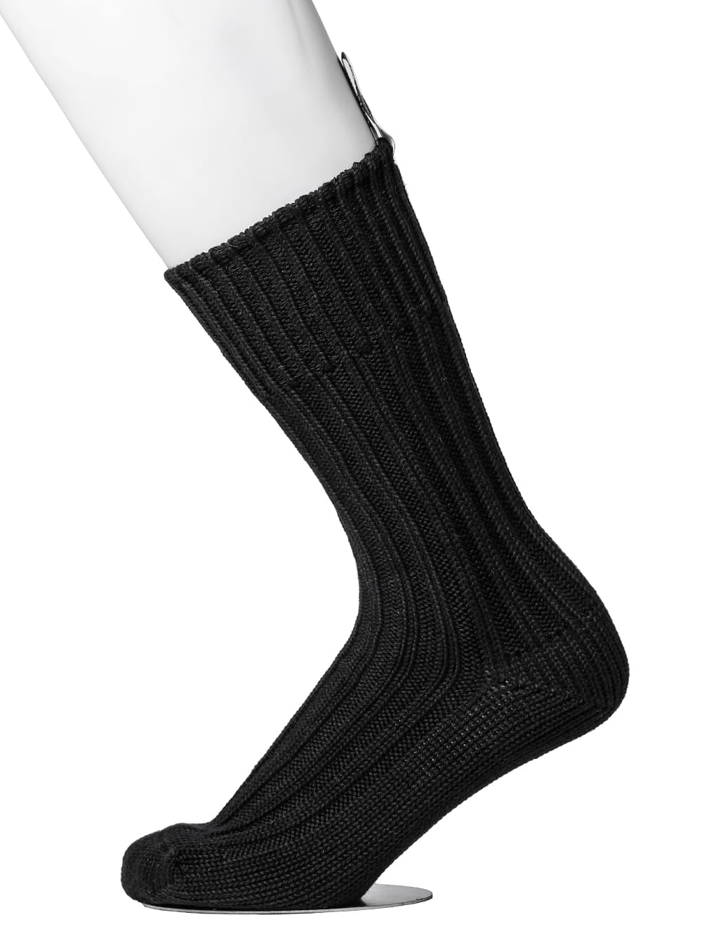 heavyweight ribbed mid socks.