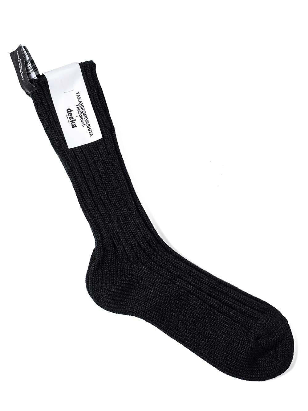 heavyweight ribbed mid socks.