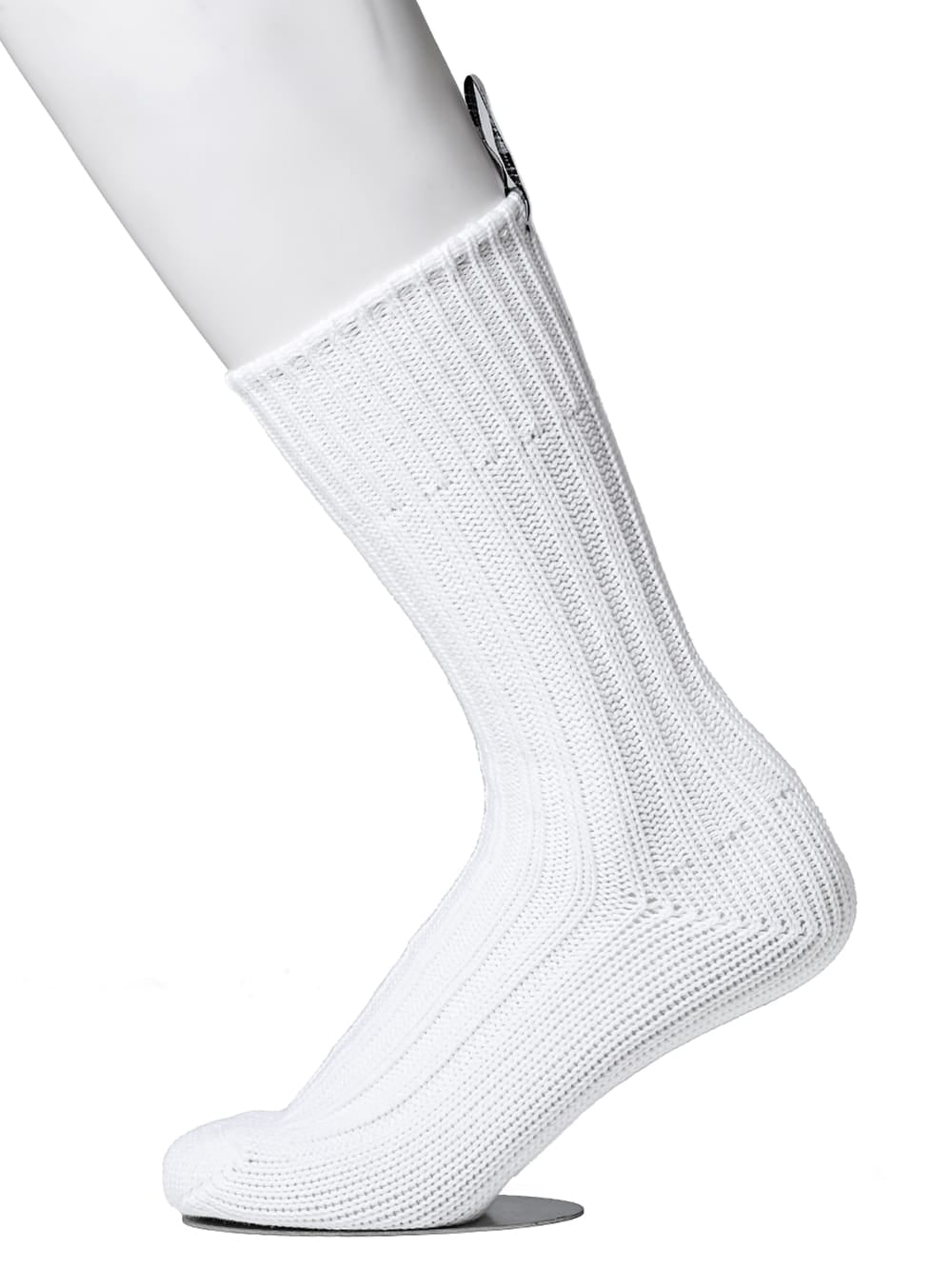 heavyweight ribbed mid socks.