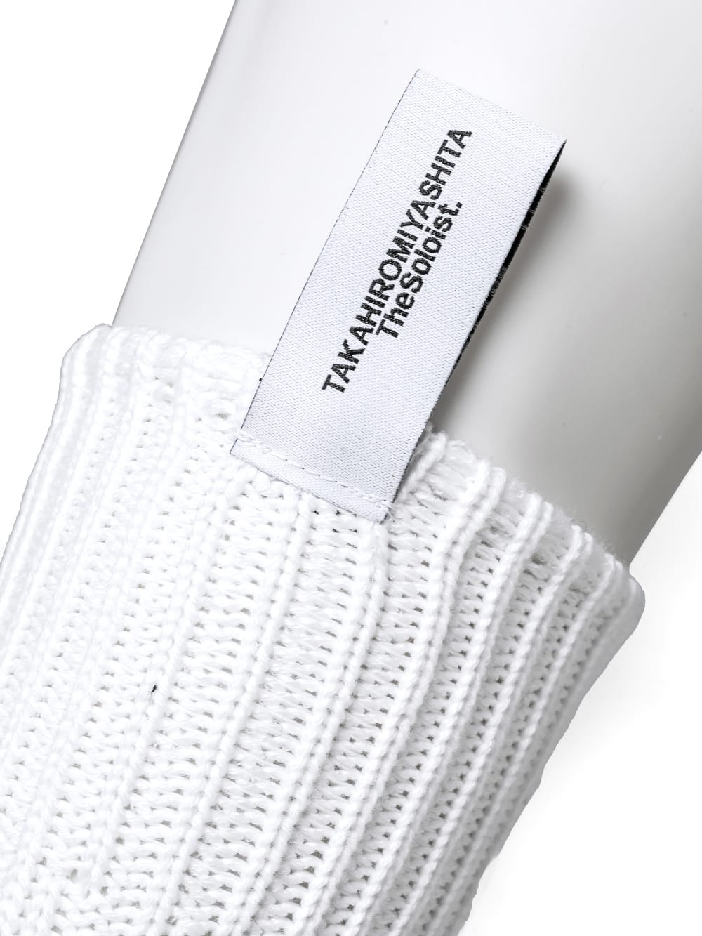 heavyweight ribbed mid socks.