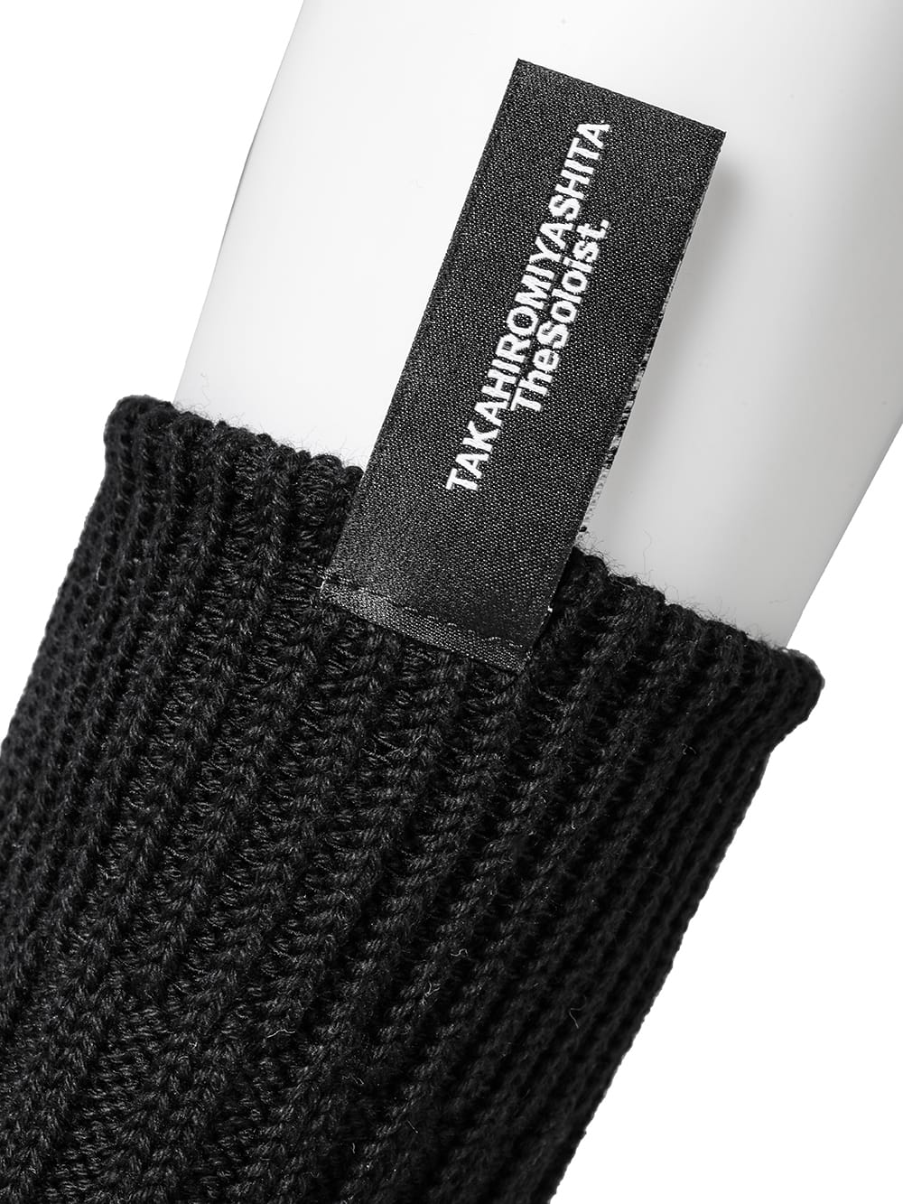 heavyweight ribbed low socks.