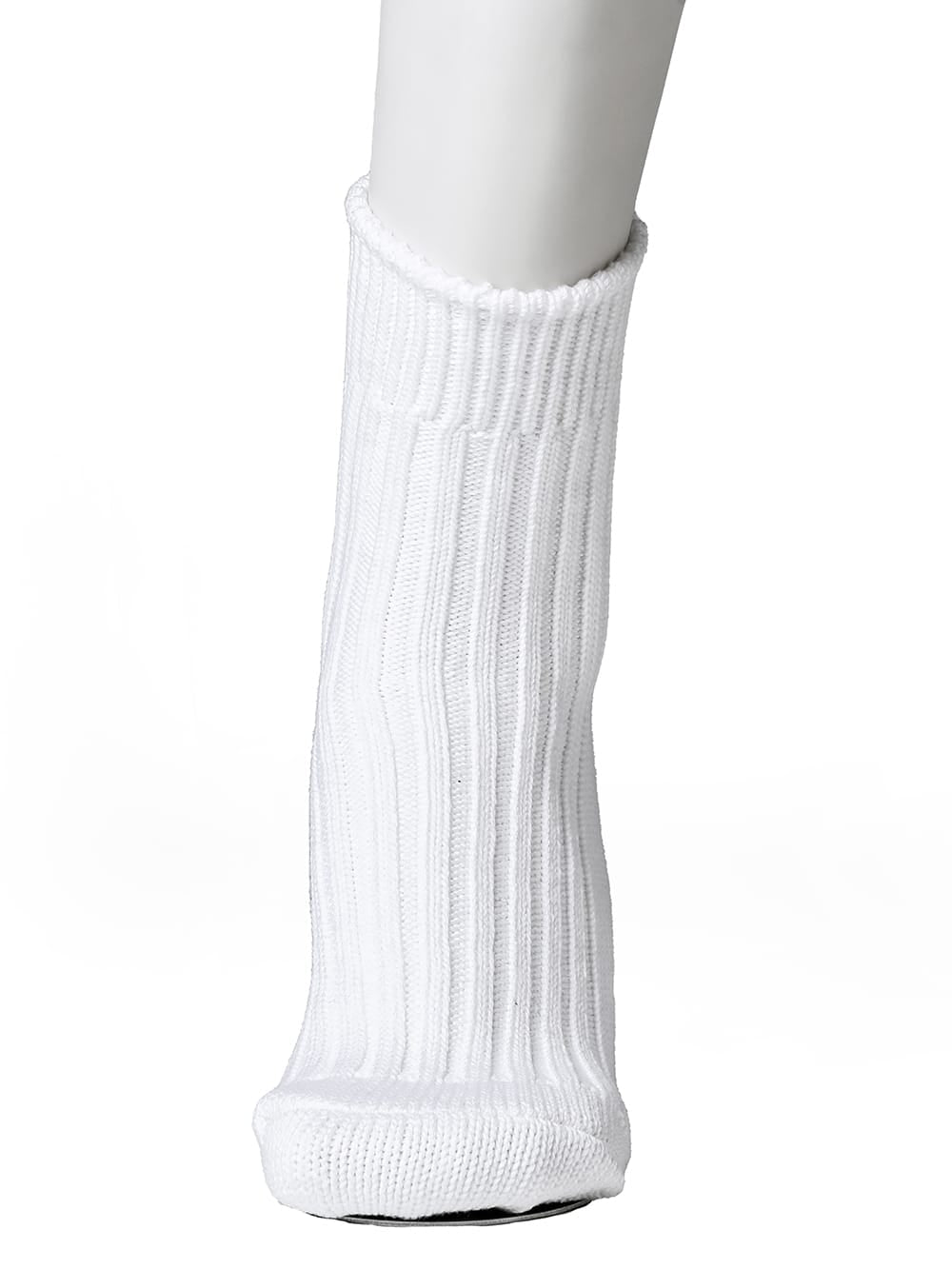 heavyweight ribbed low socks.