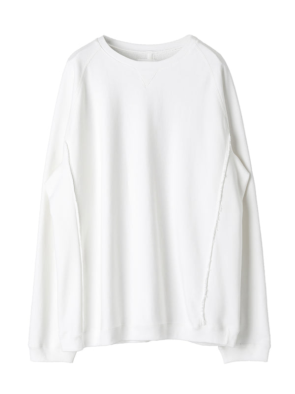oversized crew neck  sweat shirt
