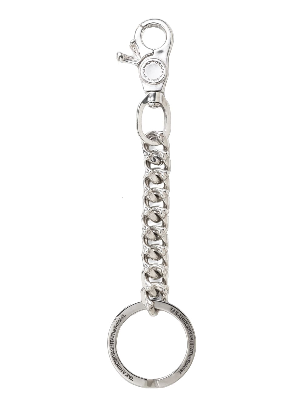 【激レア】the soloist bone shaped carabiner bone shaped carabiner bracelet. -S- - sspj.0021-silver