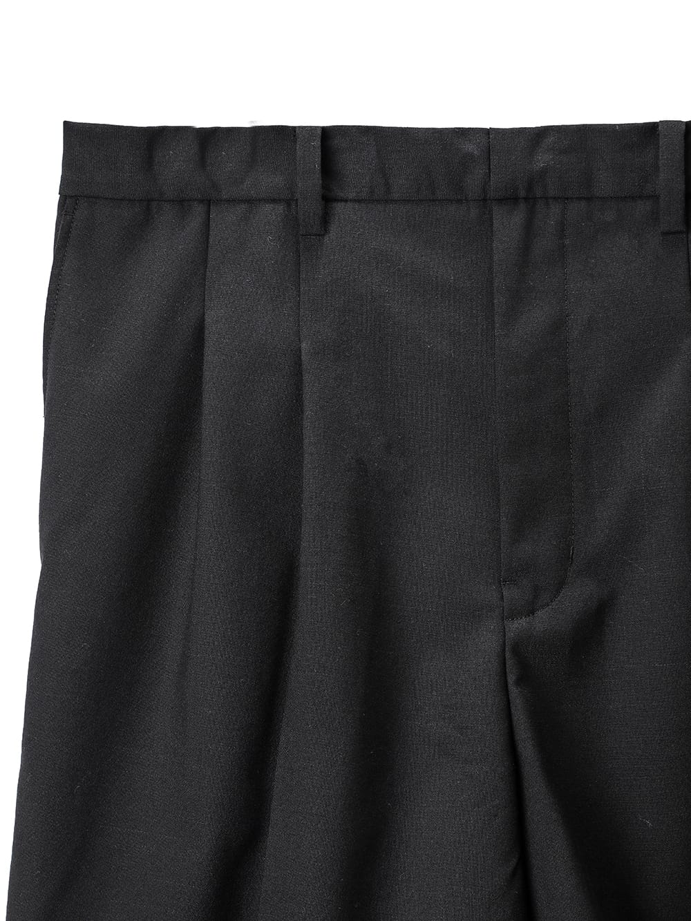 new reverse baggy zipper short pant.(solid)