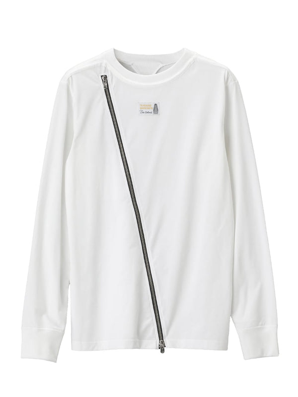 new two-way zip reverse l/s t.(Jersey)(solid)