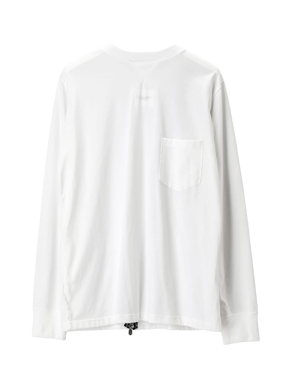 new two-way zip reverse l/s t.(Jersey)(solid)
