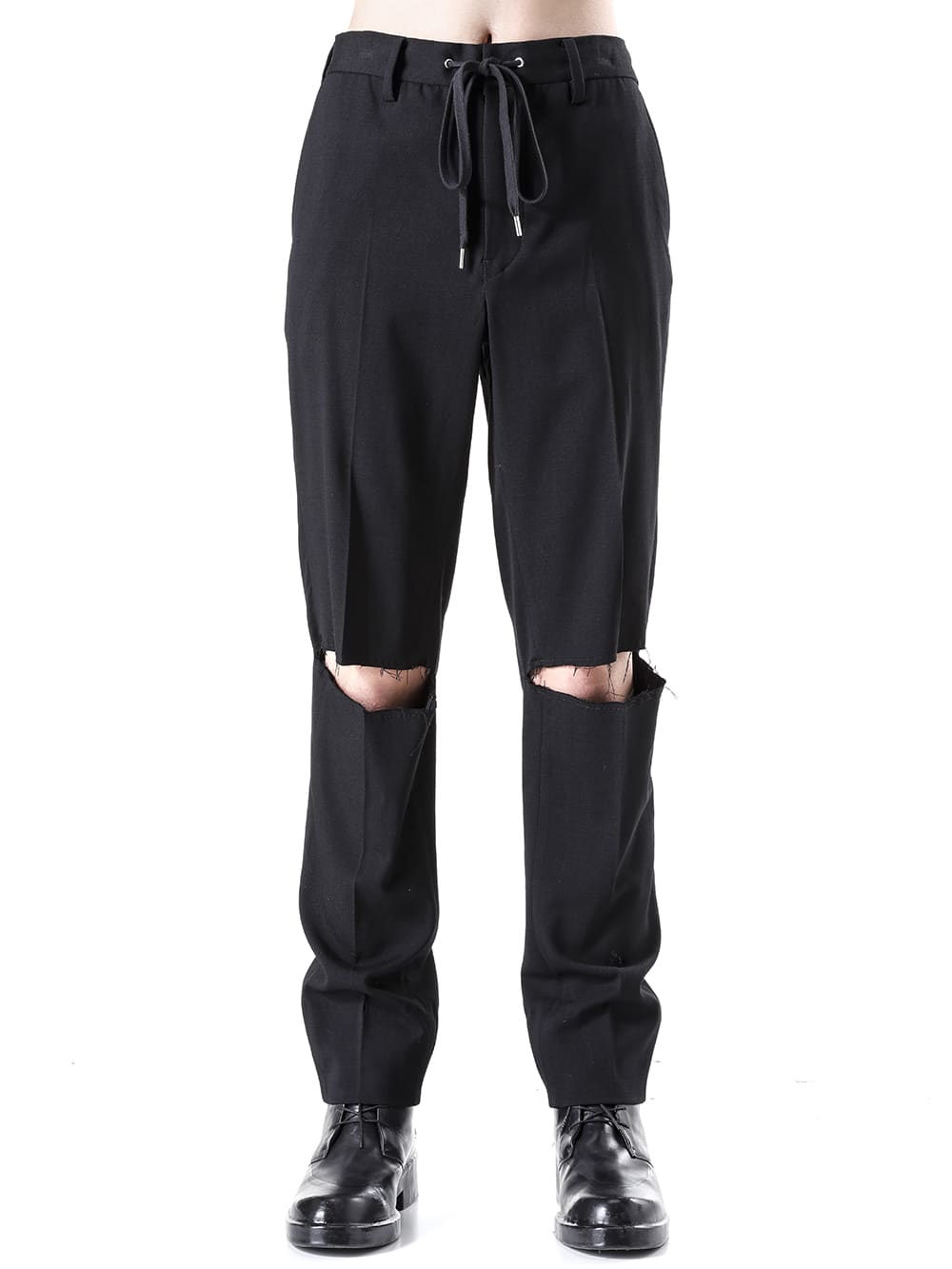 two-way plain front pant.
