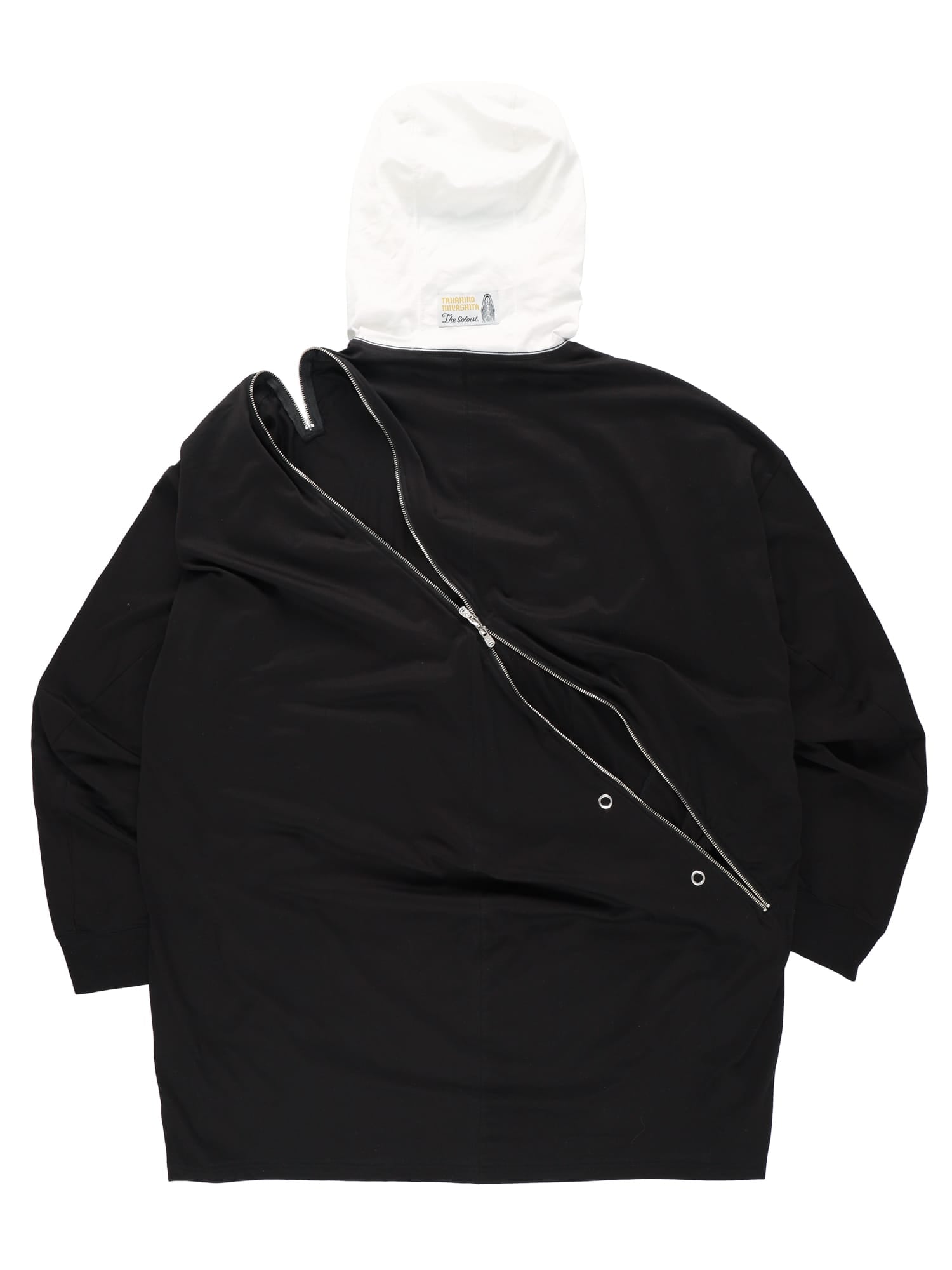 sc.0006AW22_blackxred Double-zip balloon-shaped balaclava