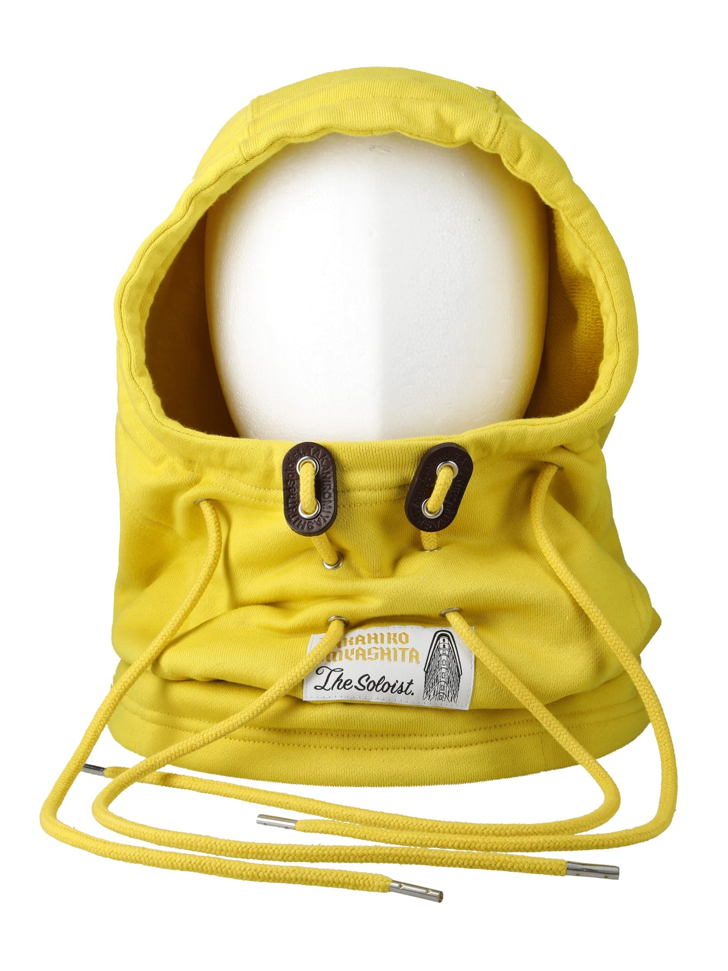 sc.0011AW22_yellow terry balaclava. TAKAHIROMIYASHITATheSoloist