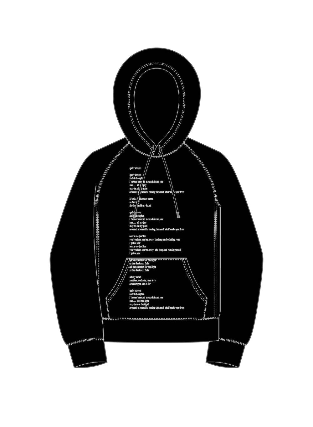 quiet streets (oversized hoodie)