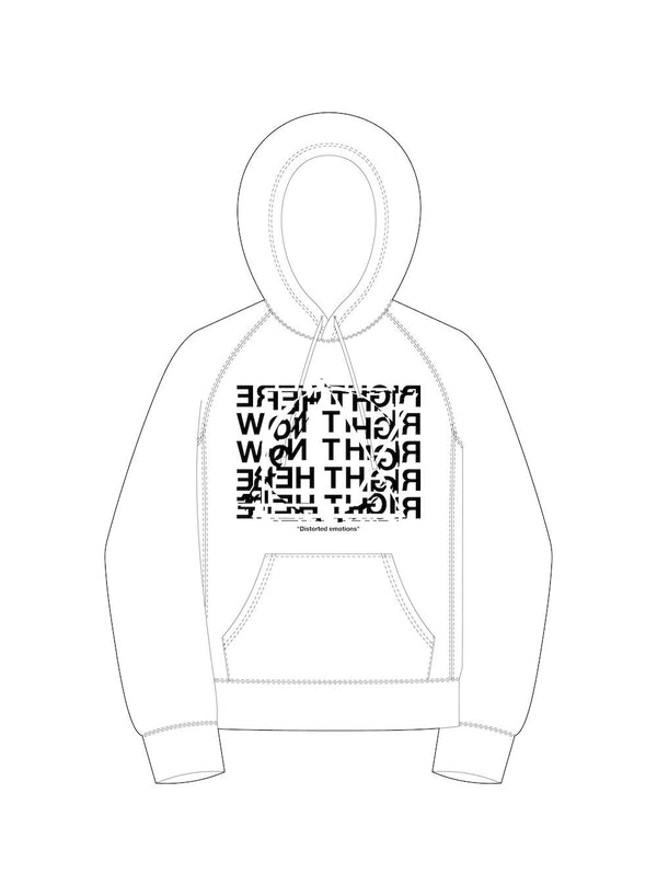 right here right now (Oversized Hoodie)