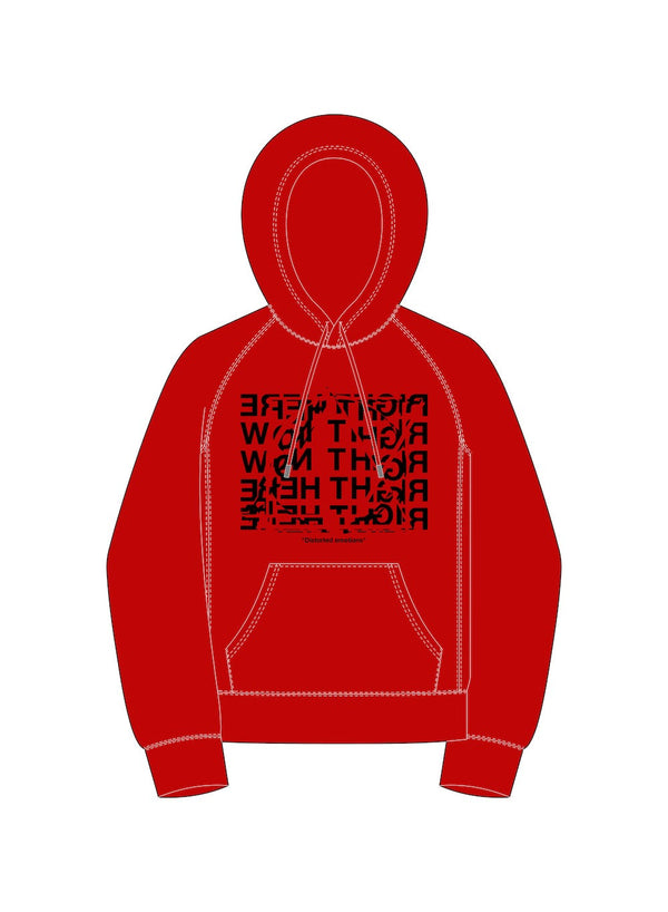 right here right now (Oversized Hoodie)