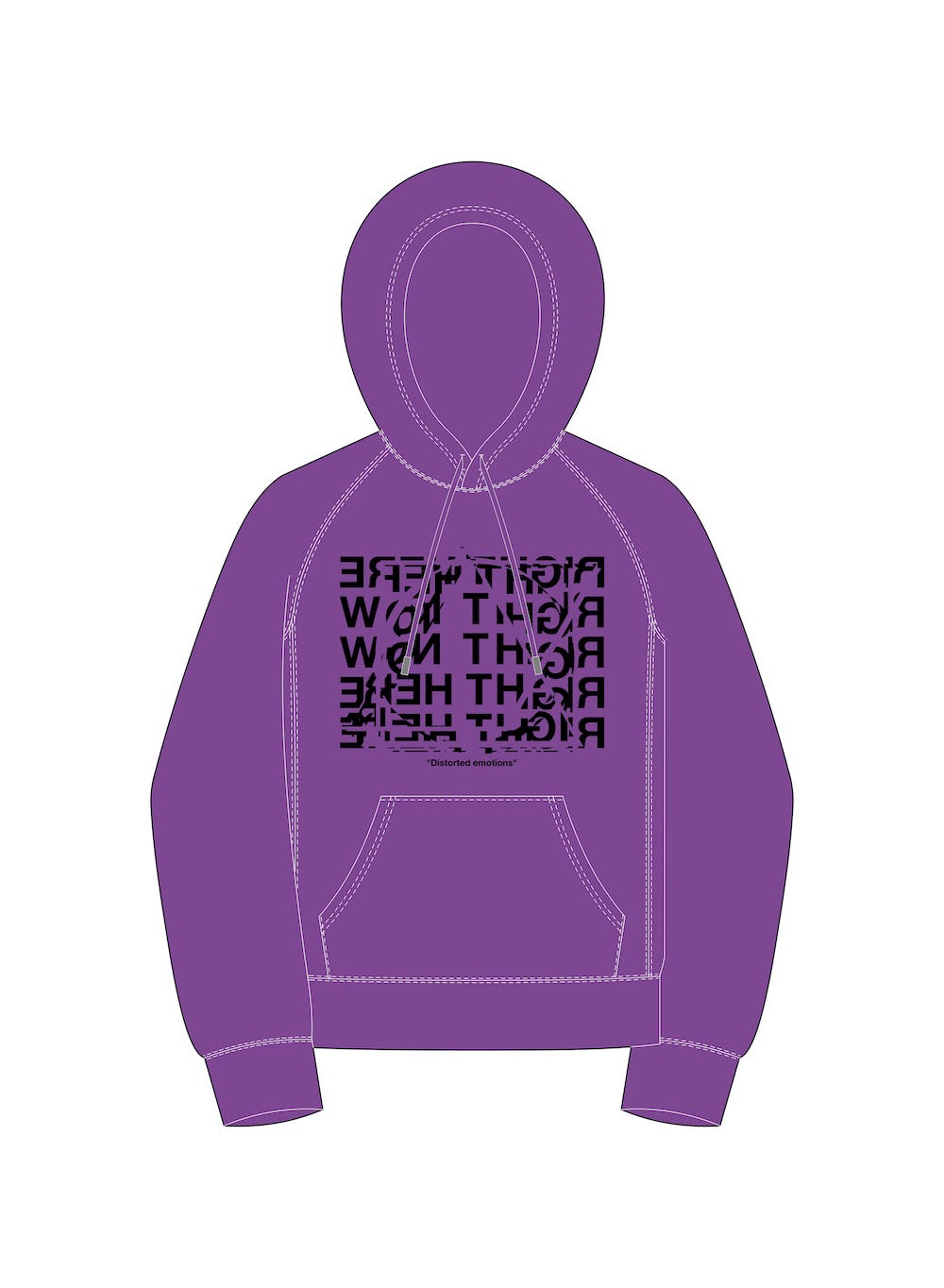 right here right now (Oversized Hoodie)