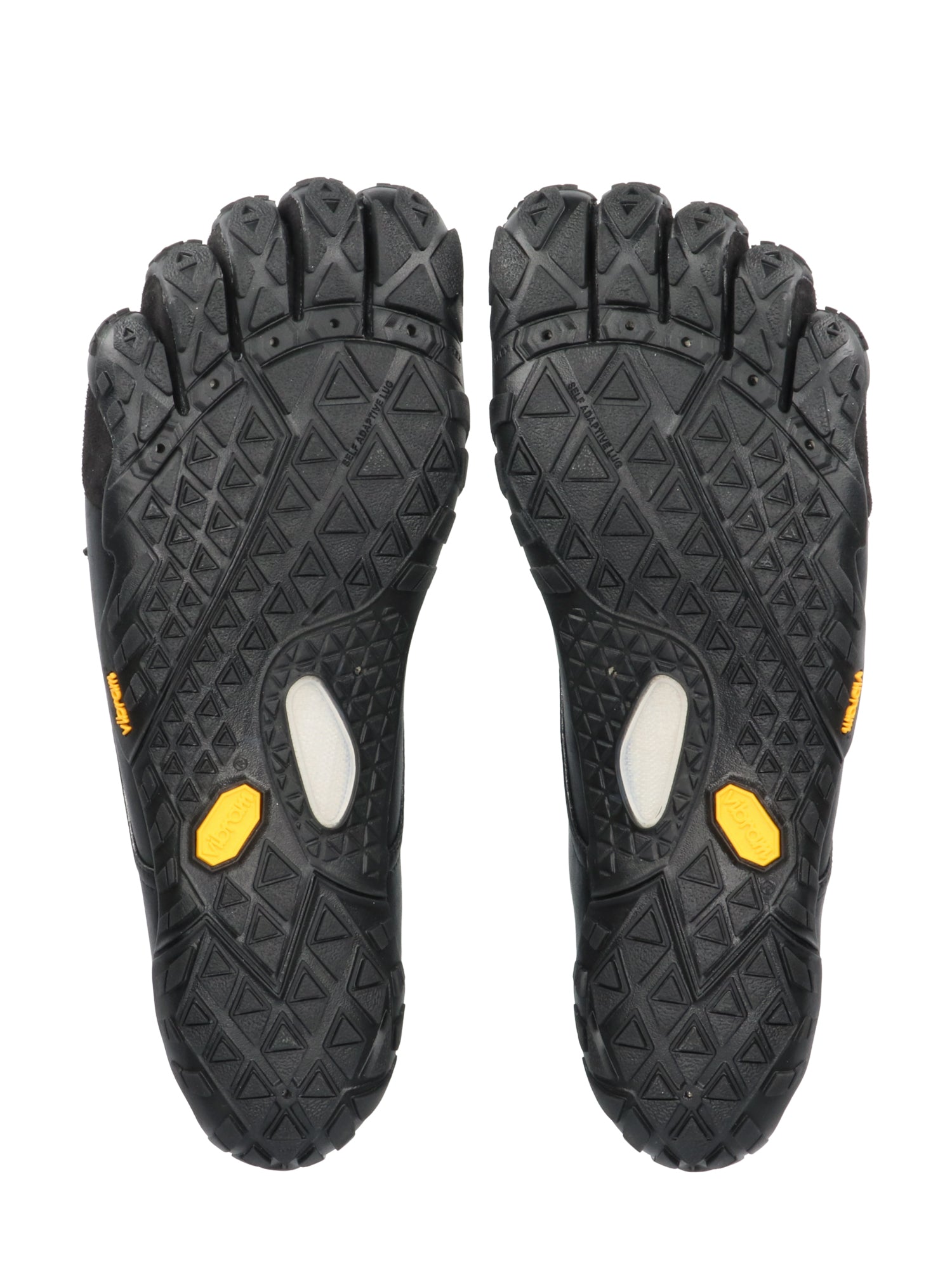 five finger plain shoes.