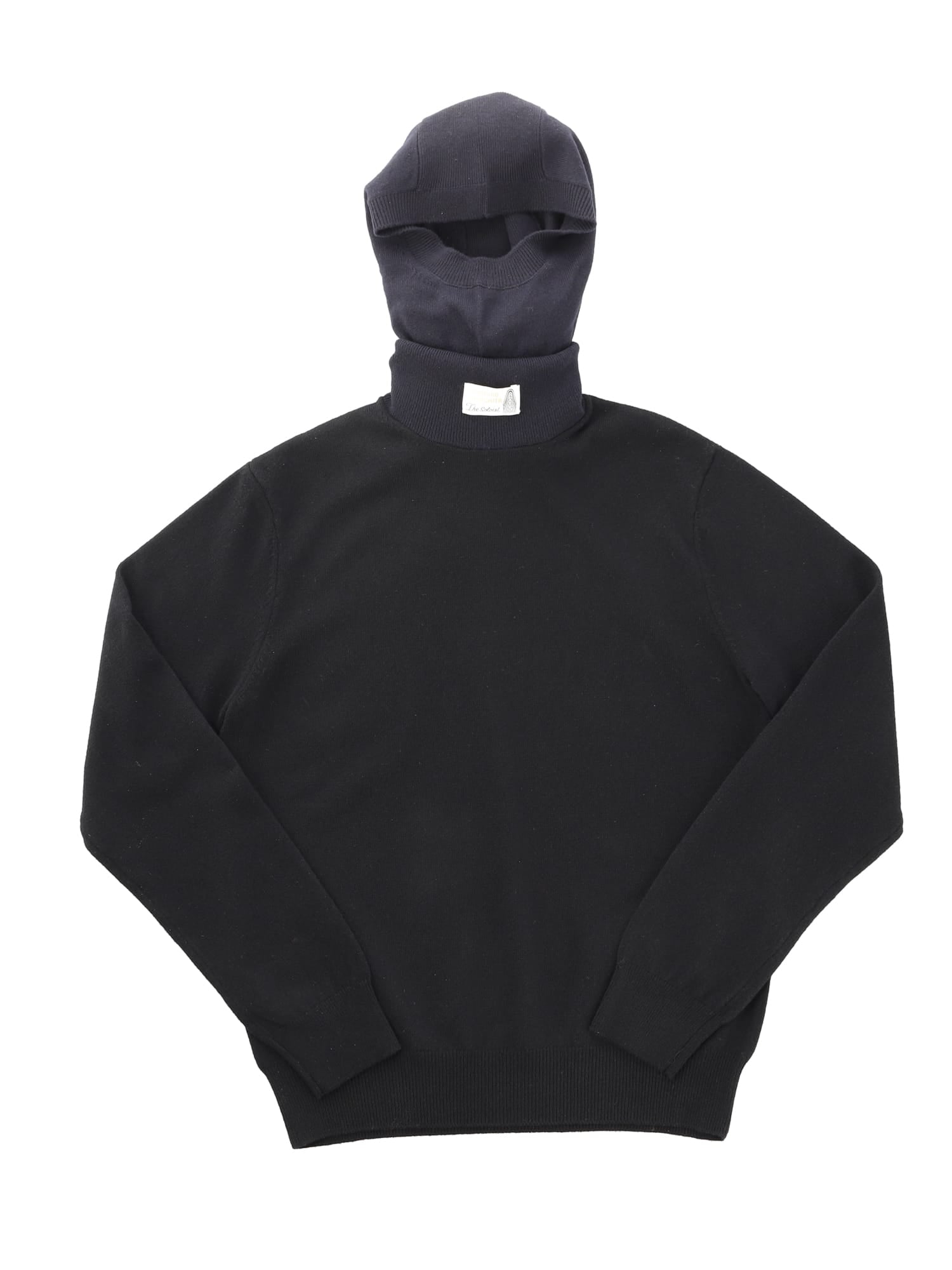 sk.0006AW22_blackxnavy バラクラバタートルネックセーター