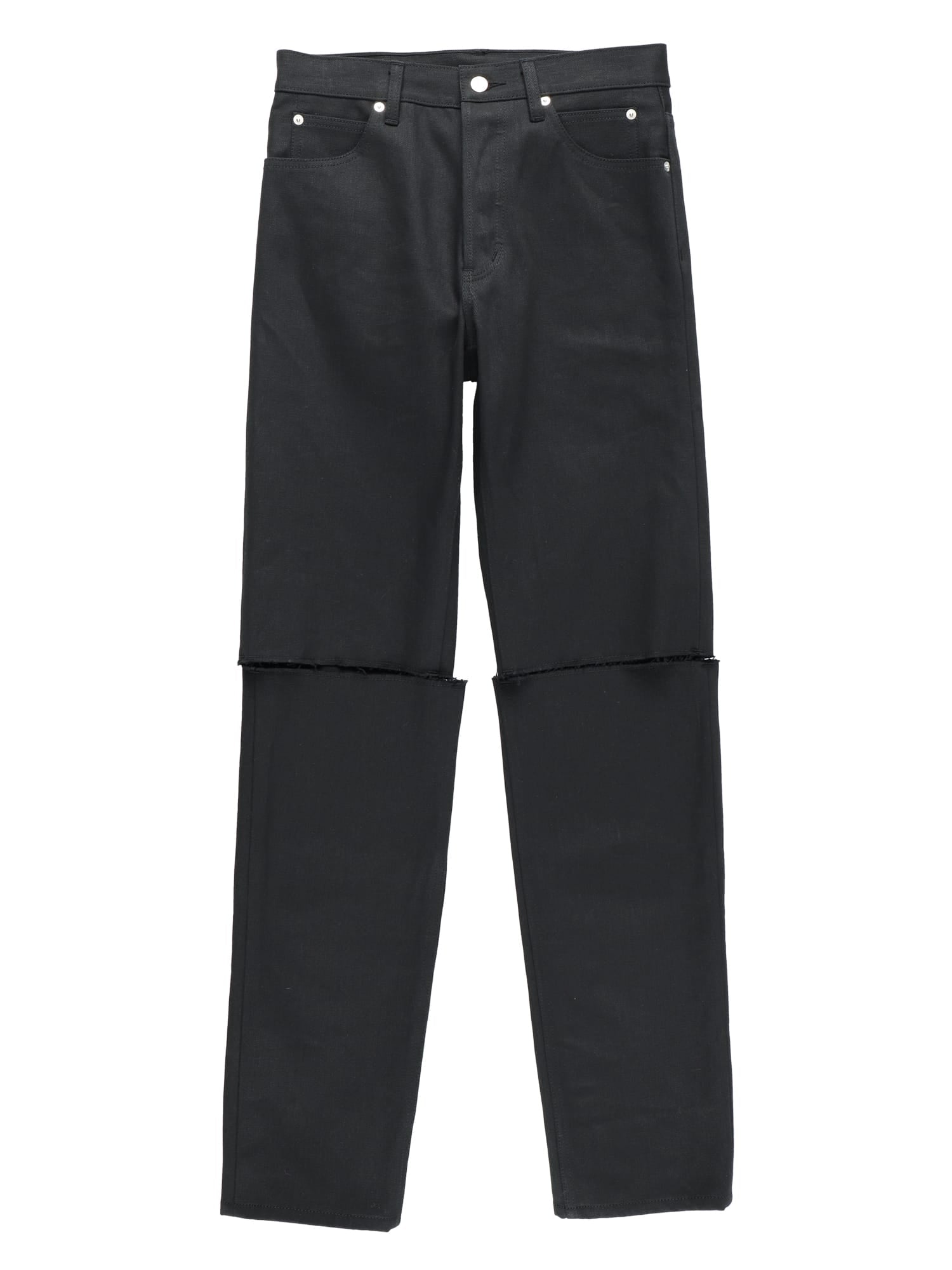 two-way slim tapered 6-pocket jean