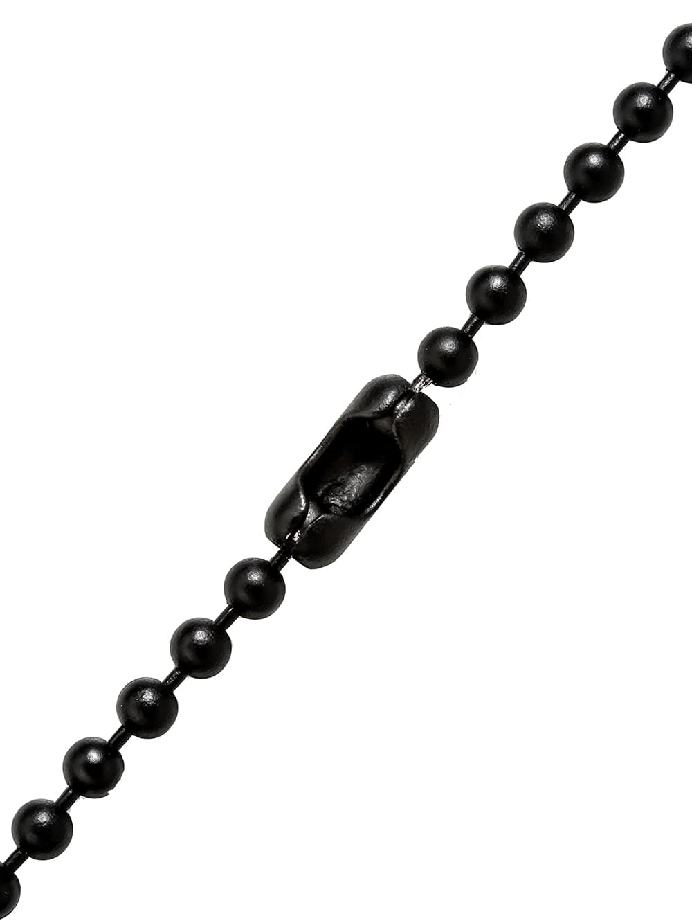 ball chain necklace. -S- long