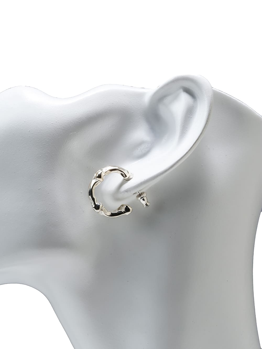 bone shaped earrings.-M-(15mm)