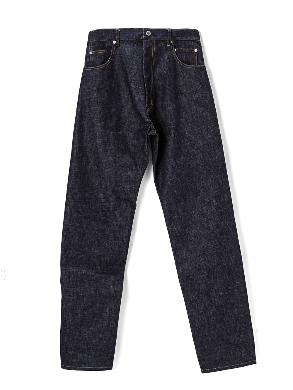 reverse baggy 6 pocket zipper jean.(solid)