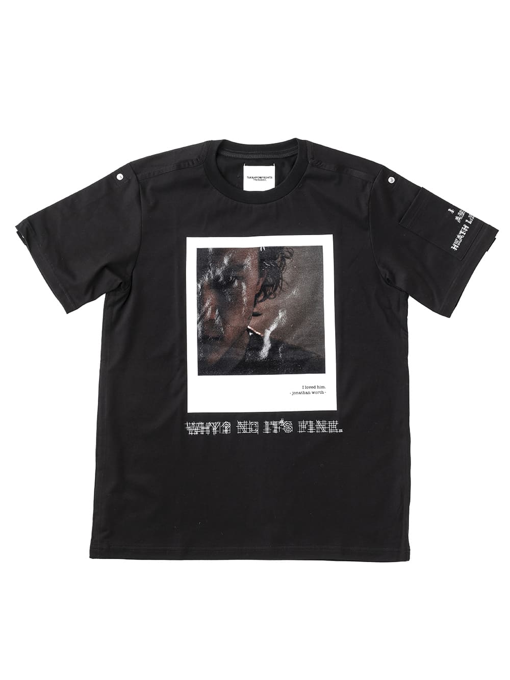 Heath Ledger×Jonathan Worth×TAKAHIROMIYASHITATheSoloist.cigarette pocket s/s t.