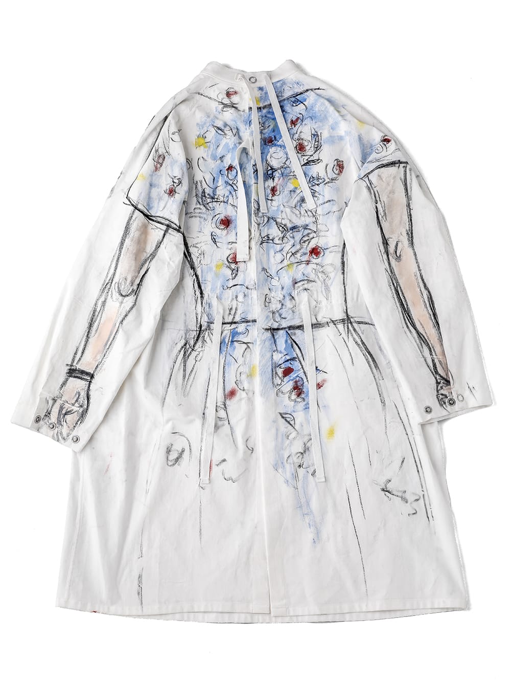 medical gown shirt.(Trompe-l'œil paint type 1)
