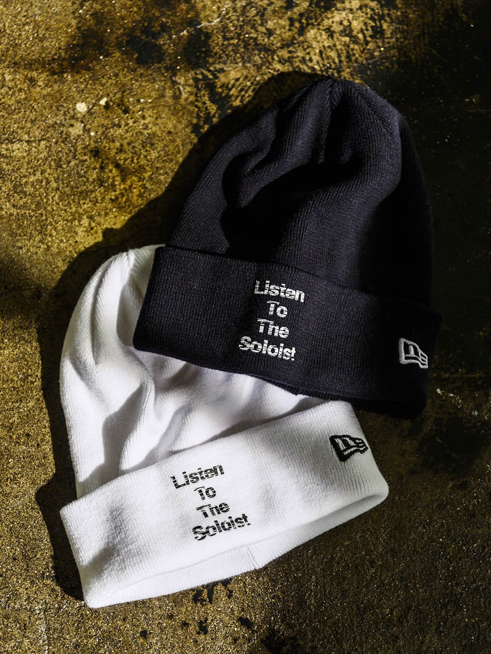 お買い得安い】 NEW ERA - Basic Cuff Knit. Listen To The Soloist.の