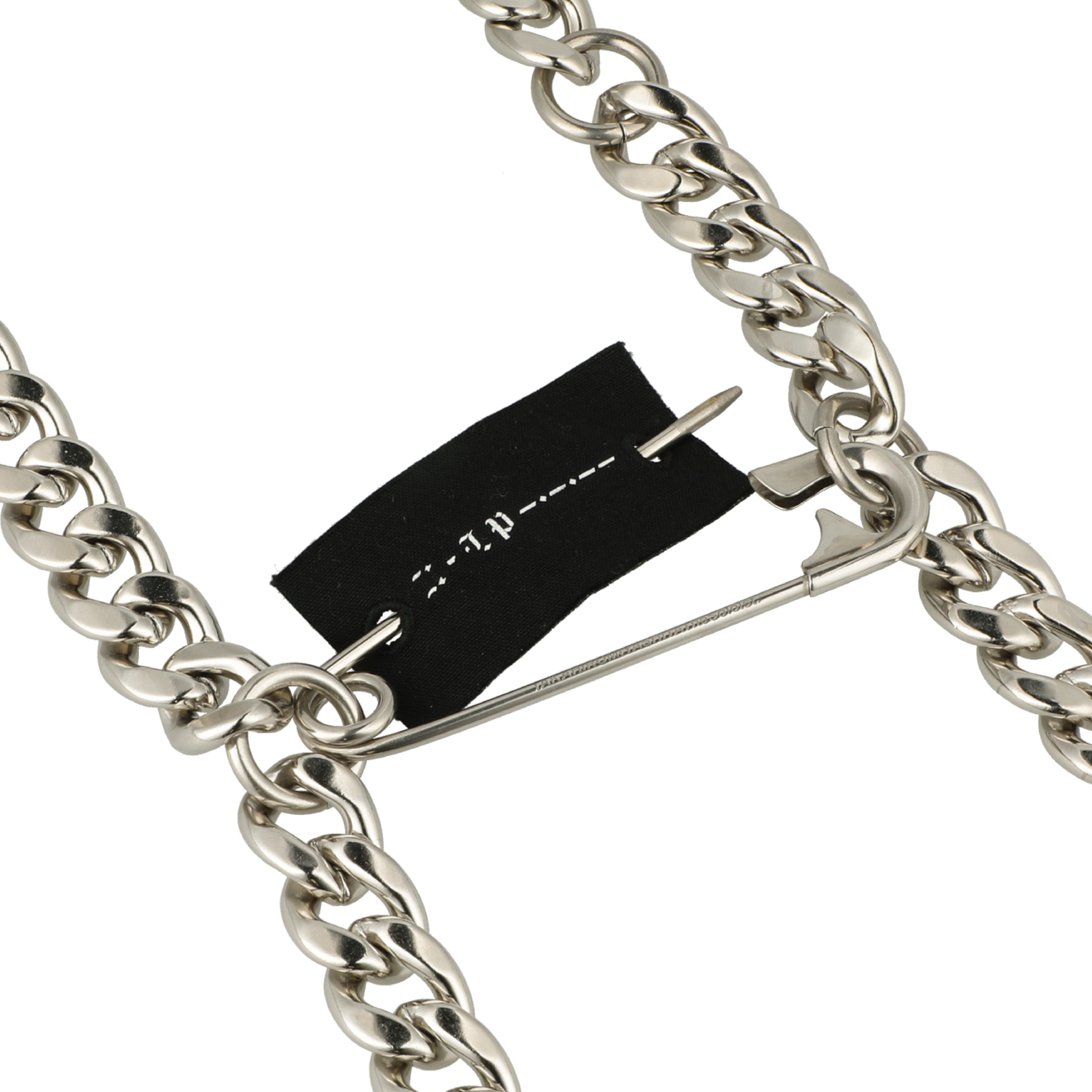 safety pin necklace. (10cm safety pin)
