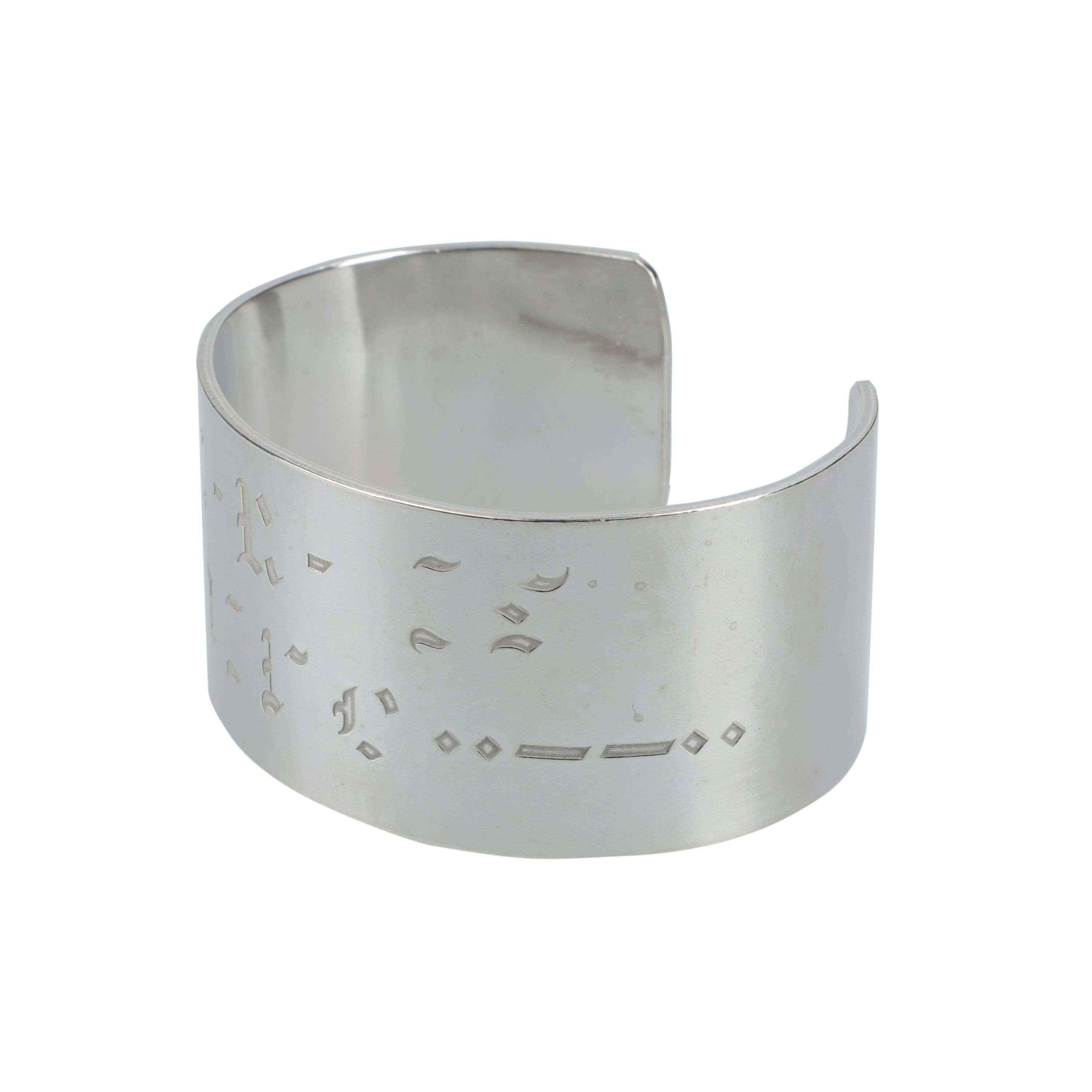 morse code cuff. (WHERE IS MY MIND?) (MEN'S SIZE)