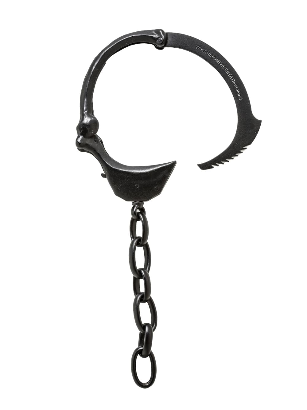 bone shaped handcuffs bracelet.-M-