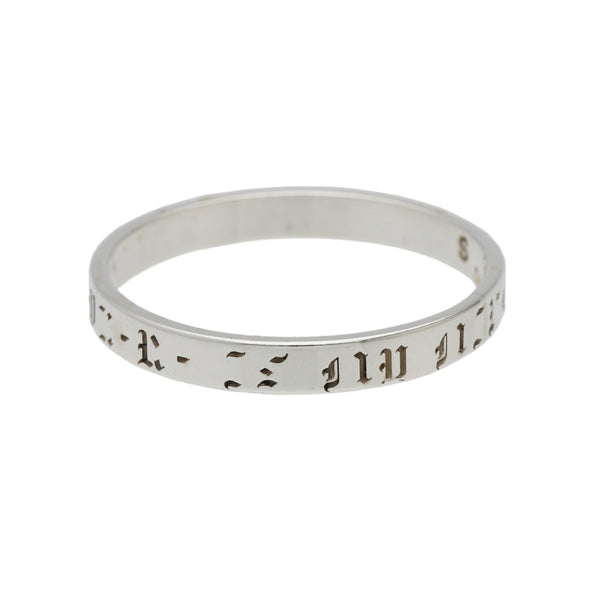 morse code band ring. (WHERE IS MY MIND?)