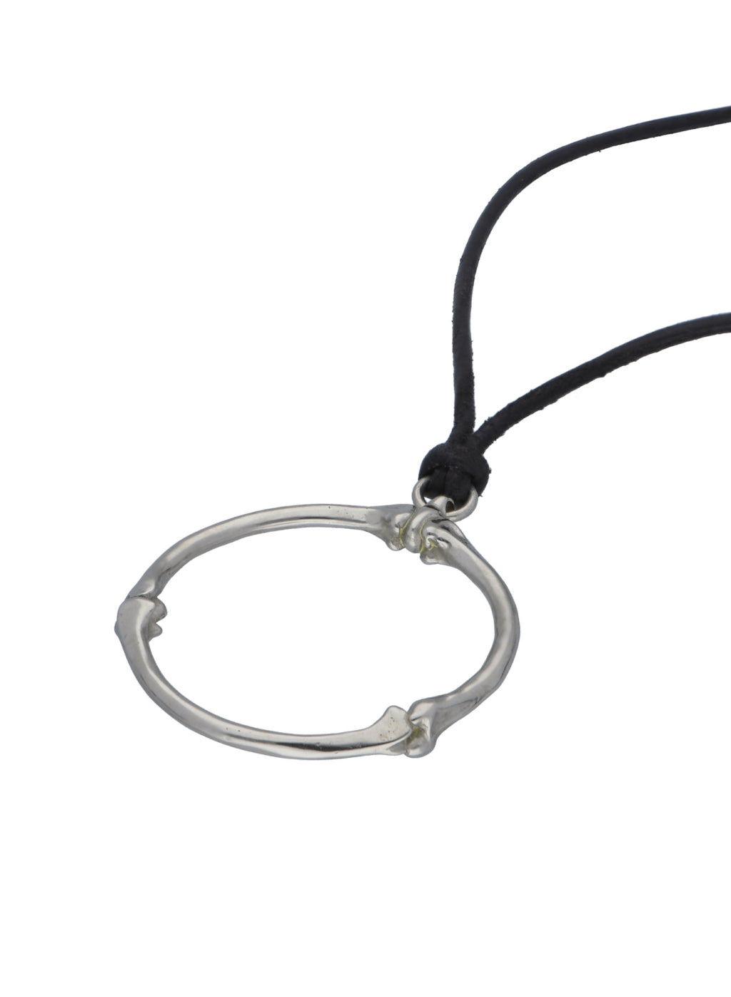 bone shaped glasses holder. - sa.0051SS20-black x silver