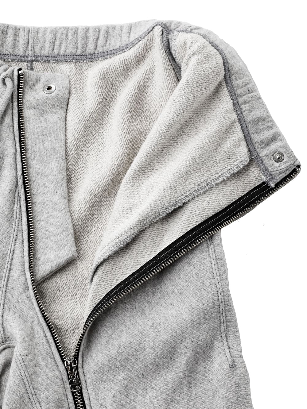 new two-way zip reverse jogger pant.(solid)