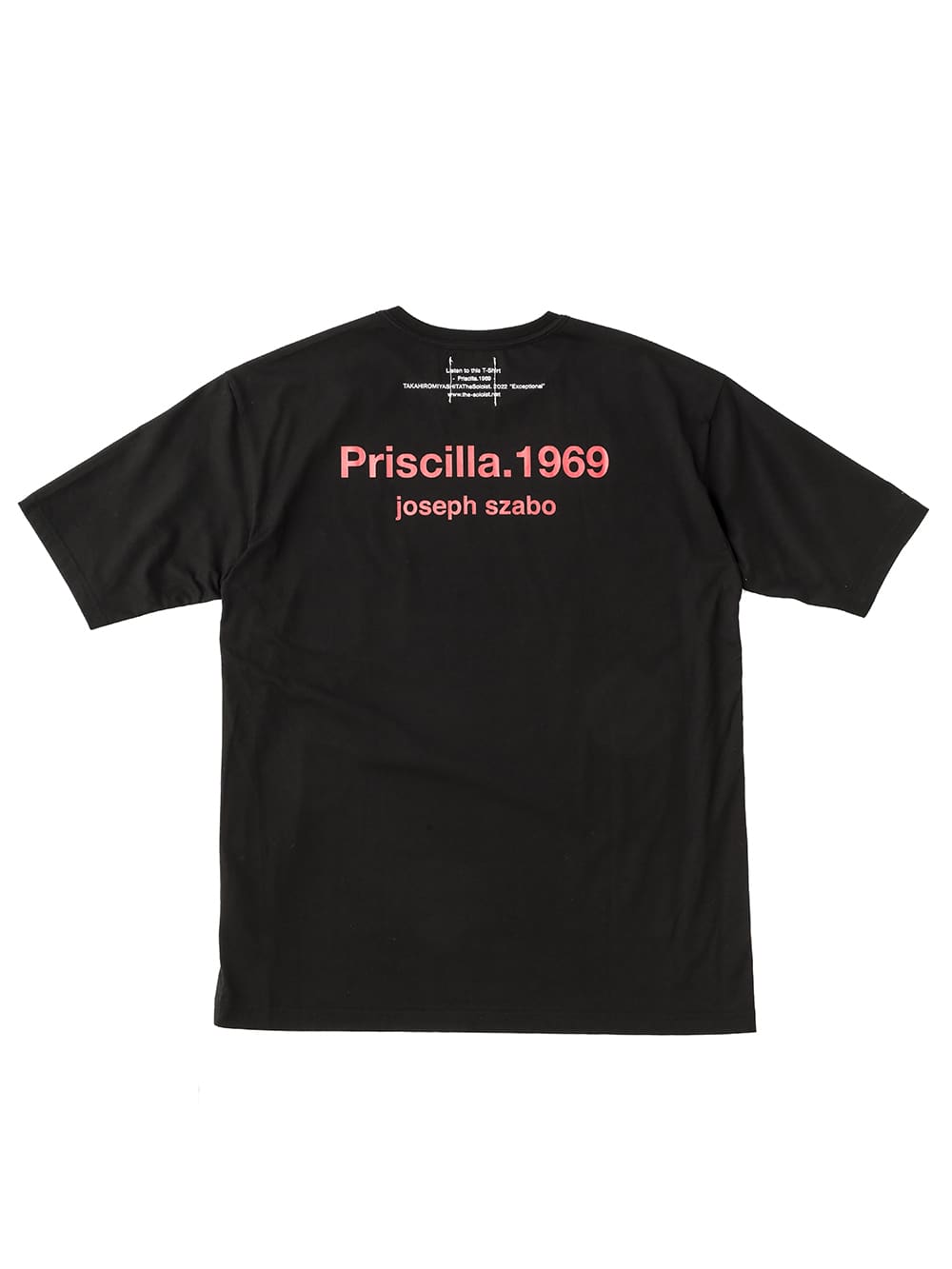 priscilla 1969 (オーバーサイズドショートスリーブポケットTシャツ)