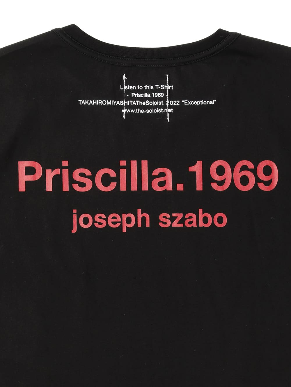 priscilla 1969 (オーバーサイズドショートスリーブポケットTシャツ)
