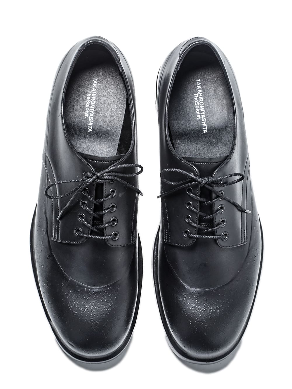 sf.0001SS23_black derby shoe. TheSoloist. official online store